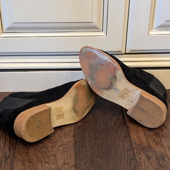 Lust for Life black faux suede booties size 7 - Picture 5 of 7